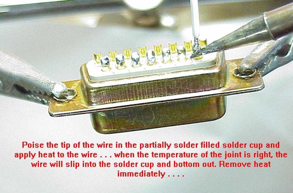 AeroElectric Connection Soldering DSub Connectors