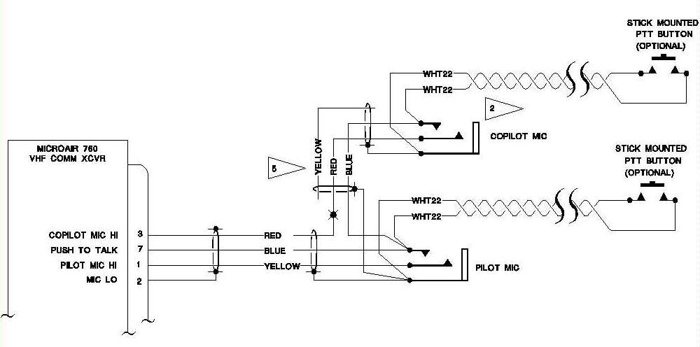 AeroElectric Connection - Aircraft Microphone Jack Wiring